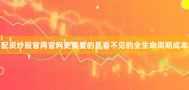 配资炒股官网官网更重要的是看不见的全生命周期成本